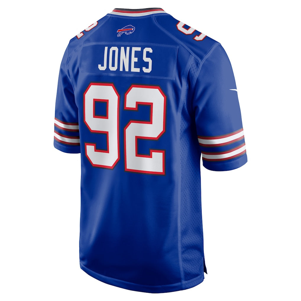 Choea B.Bills #92 DaQuan Jones Royal Game Player Jersey