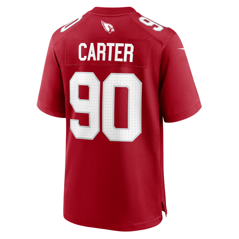 Choea A.Cardinals #90 Zach Carter Cardinal Team Game Jersey