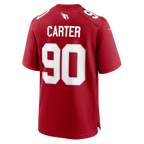 Choea A.Cardinals #90 Zach Carter Cardinal Team Game Jersey