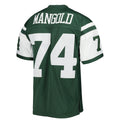 Choea NY.Jets #74 Nick Mangold Mitchell & Ness Green Legacy Replica Jersey