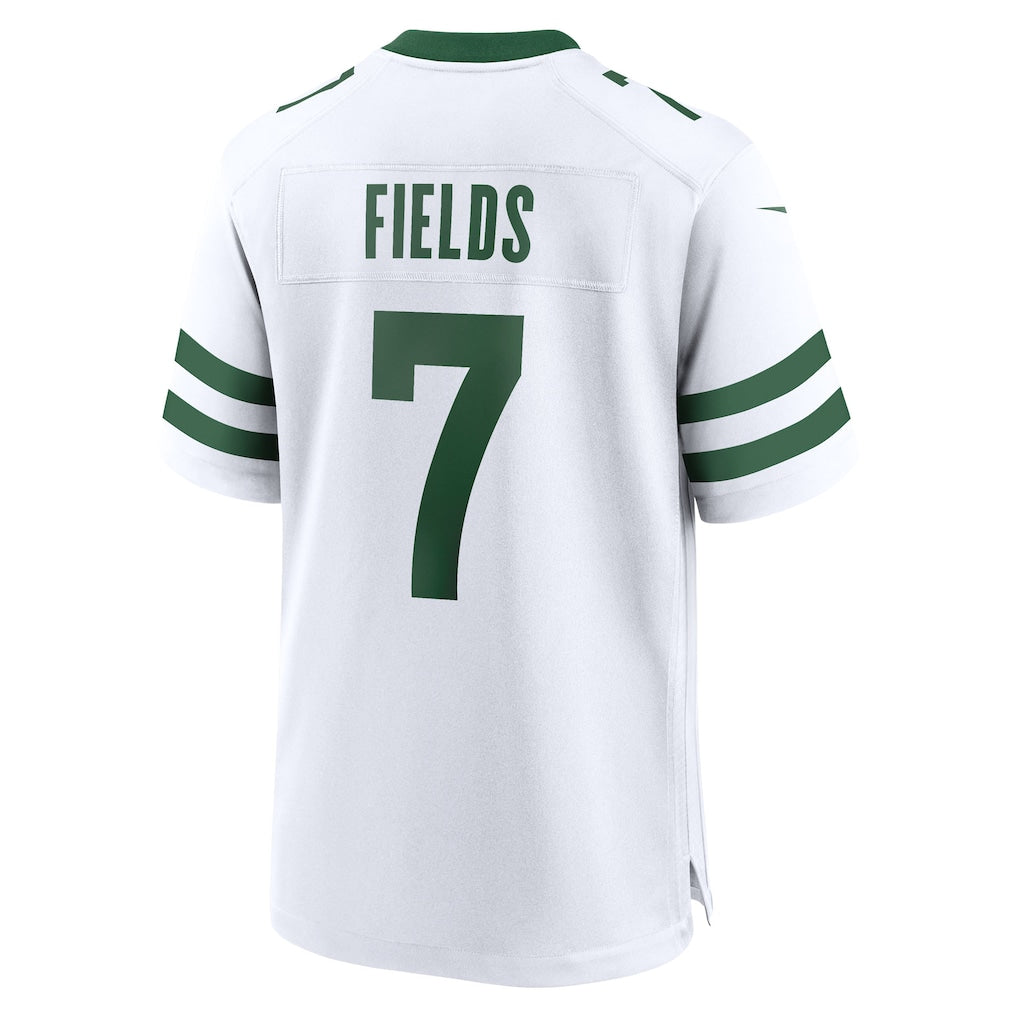 Choea NY.Jets #7 Justin Fields Legacy White Game Jersey