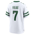 Choea NY.Jets #7 Justin Fields Legacy White Game Jersey