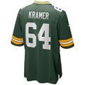 Choea GB.Packers #64 Jerry Kramer Green Team Retired Player Game Jersey