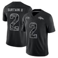 Choea D.Broncos #2 Patrick Surtain II Player Black Limited 2026 Salute to Service Home Game Stitched Jerseys