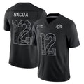 Choea LA.Rams #12 Puka Nacua Player Black Limited 2026 Salute to Service Home Game Stitched Jerseys