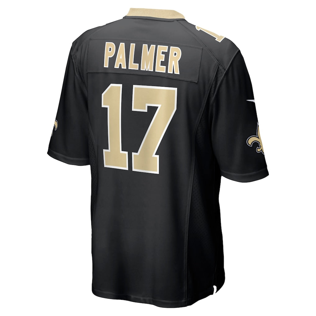 Choea NO.Saints #17 Trey Palmer Black Team Game Jersey