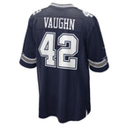 Choea D.Cowboys #42 Deuce Vaughn Navy Game Jersey