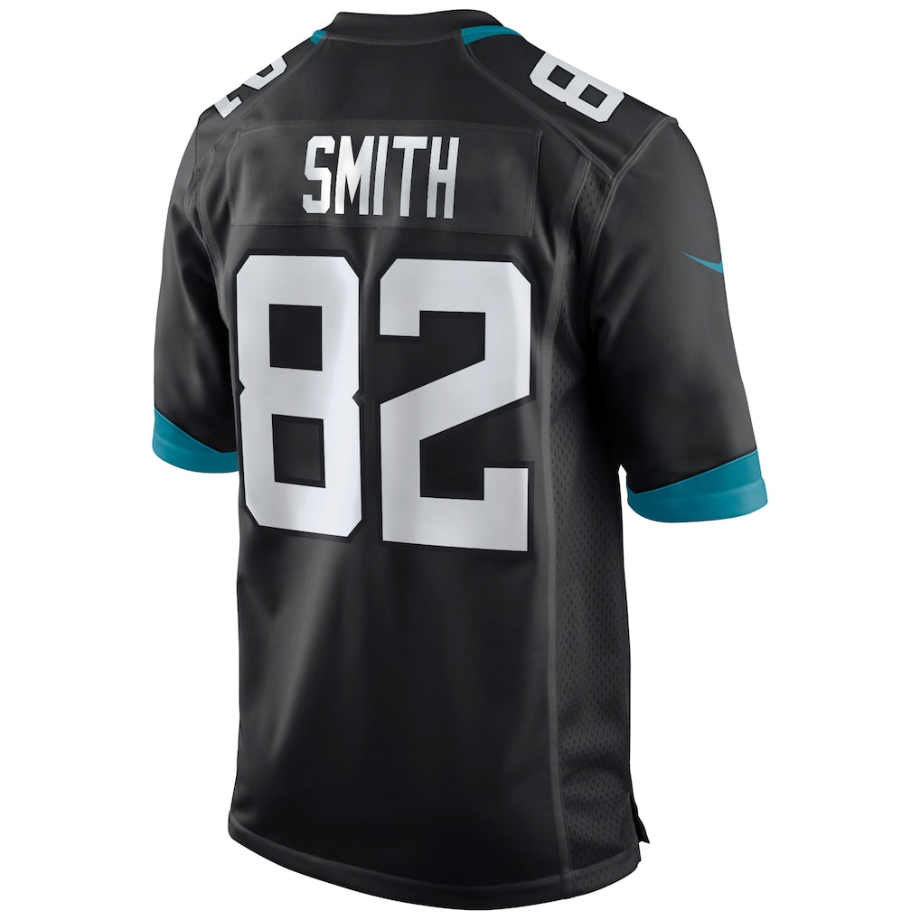 Choea J.Jaguars #82 Jimmy Smith Black Retired Player Alternate Game Jersey