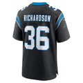 Choea C.Panthers #36 Demani Richardson Black Team Game Jersey