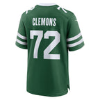Choea NY.Jets #72 Micheal Clemons Legacy Green Team Game Jersey