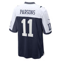 Choea D.Cowboys #11 Micah Parsons Navy Alternate Game Team Jersey
