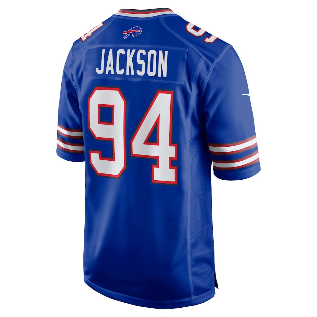 Choea B.Bills #94 Landon Jackson Royal Team Game Jersey