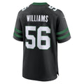 Choea NY.Jets #56 Quincy Williams Legacy Black Alternate Game Jersey