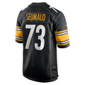 Choea P.Steelers #73 Isaac Seumalo Black Game Jersey