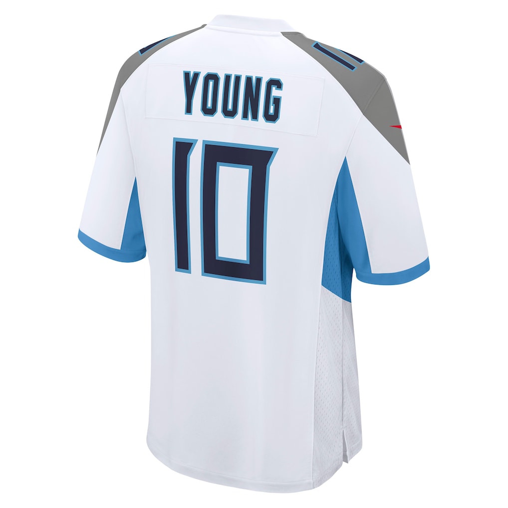 Choea T.Titans #10 Vince Young White Retired Player Game Jersey