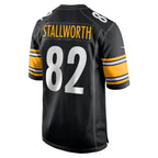 Choea P.Steelers #82 John Stallworth Black Retired Player Jersey
