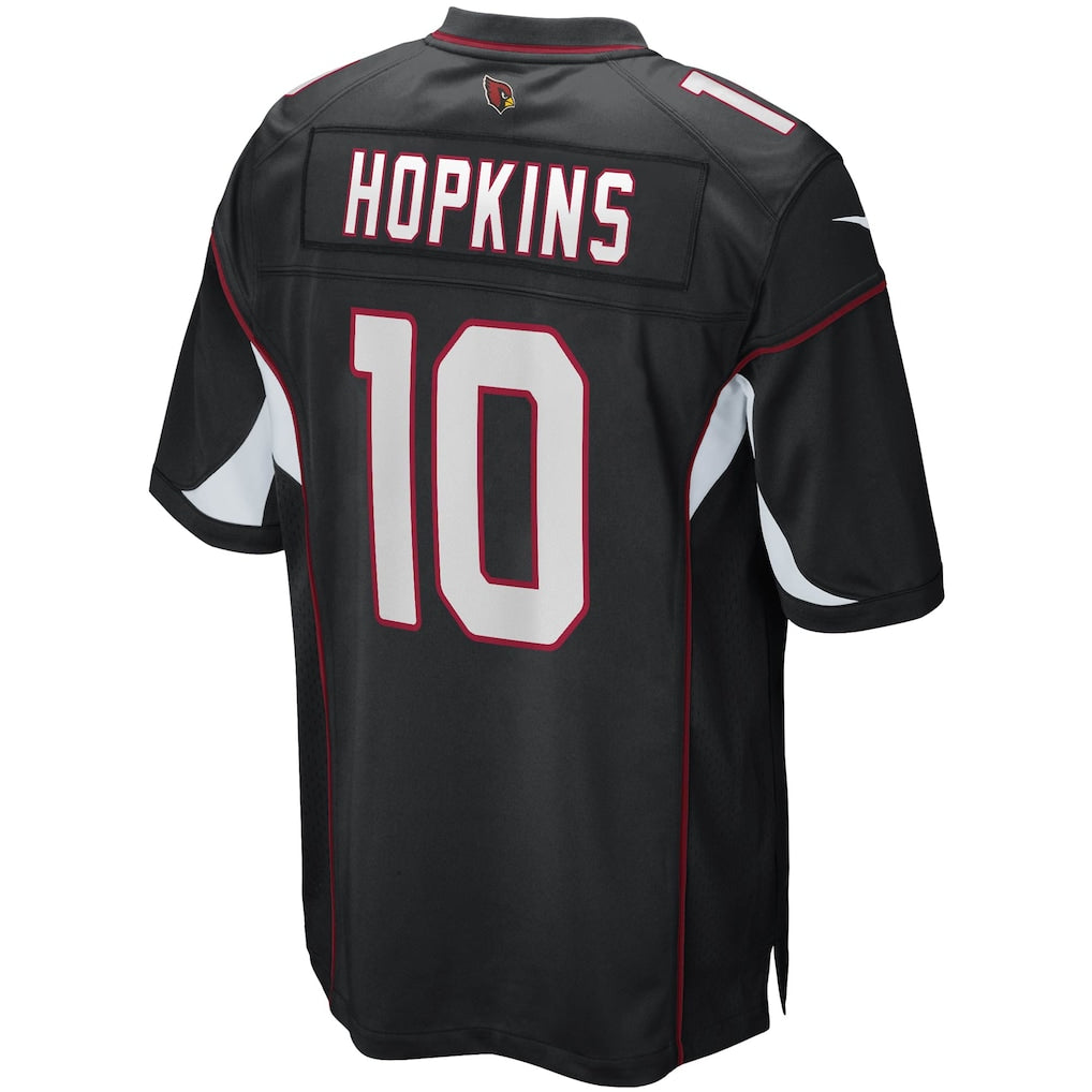 Choea A.Cardinals #10 DeAndre Hopkins Black Game Player Jersey