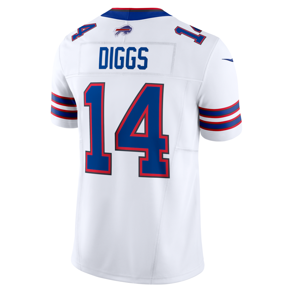 Choea B.Bills #14 Stefon Diggs White Vapor F.U.S.E. Limited Jersey