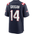 Choea NE.Patriots #14 Steve Grogan Navy Game Retired Player Jersey
