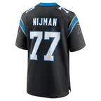Choea C.Panthers #77 Yosh Nijman Black Game Jersey