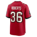 Choea TB.Buccaneers #36 JJ Roberts Red Team Game Jersey
