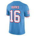 Choea T.Titans #16 Treylon Burks Light Blue Vapor F.U.S.E. Limited Jersey