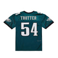 Choea P.Eagles #54 Jeremiah Trotter Jr. Mitchell & Ness Green 2000 Legacy Throwback Replica Jersey