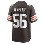 Choea C.Browns #56 Luke Wypler Brown Team Game Jersey