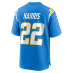 Choea LA.Chargers #22 Najee Harris Powder Blue Player Game Jersey