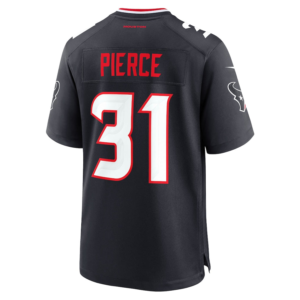 Choea H.Texans #31 Dameon Pierce Navy Game Jersey