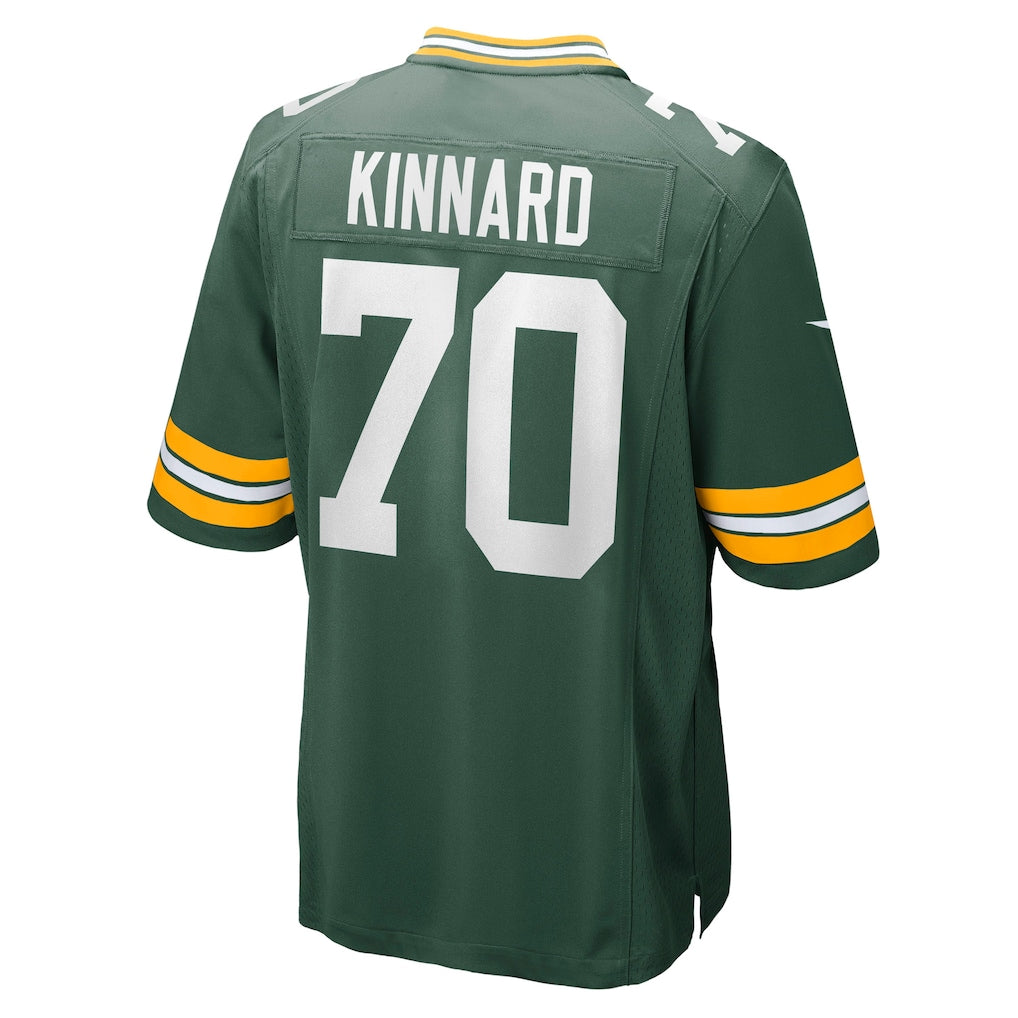 Choea GB.Packers #70 Darian Kinnard Green Team Game Jersey