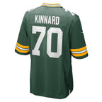 Choea GB.Packers #70 Darian Kinnard Green Team Game Jersey