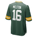 Choea GB.Packers #16 Bo Melton Green Team Game Jersey