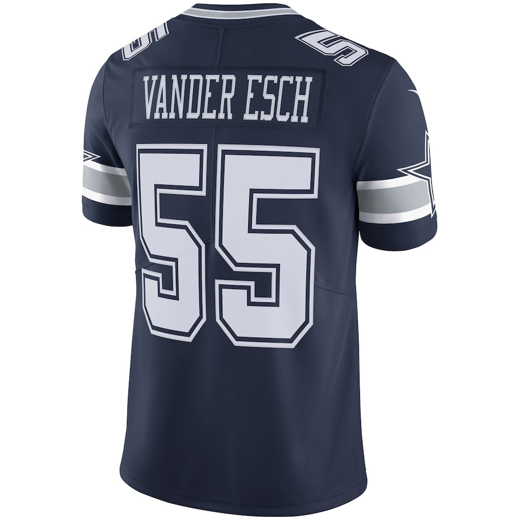 Choea D.Cowboys #55 Leighton Vander Esch Navy Vapor Limited Player Jersey