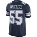 Choea D.Cowboys #55 Leighton Vander Esch Navy Vapor Limited Player Jersey