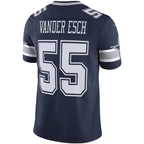 Choea D.Cowboys #55 Leighton Vander Esch Navy Vapor Limited Player Jersey