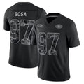 Choea SF.49ers #97 Nick Bosa Player Black Limited 2026 Salute to Service Home Game Stitched Jerseys