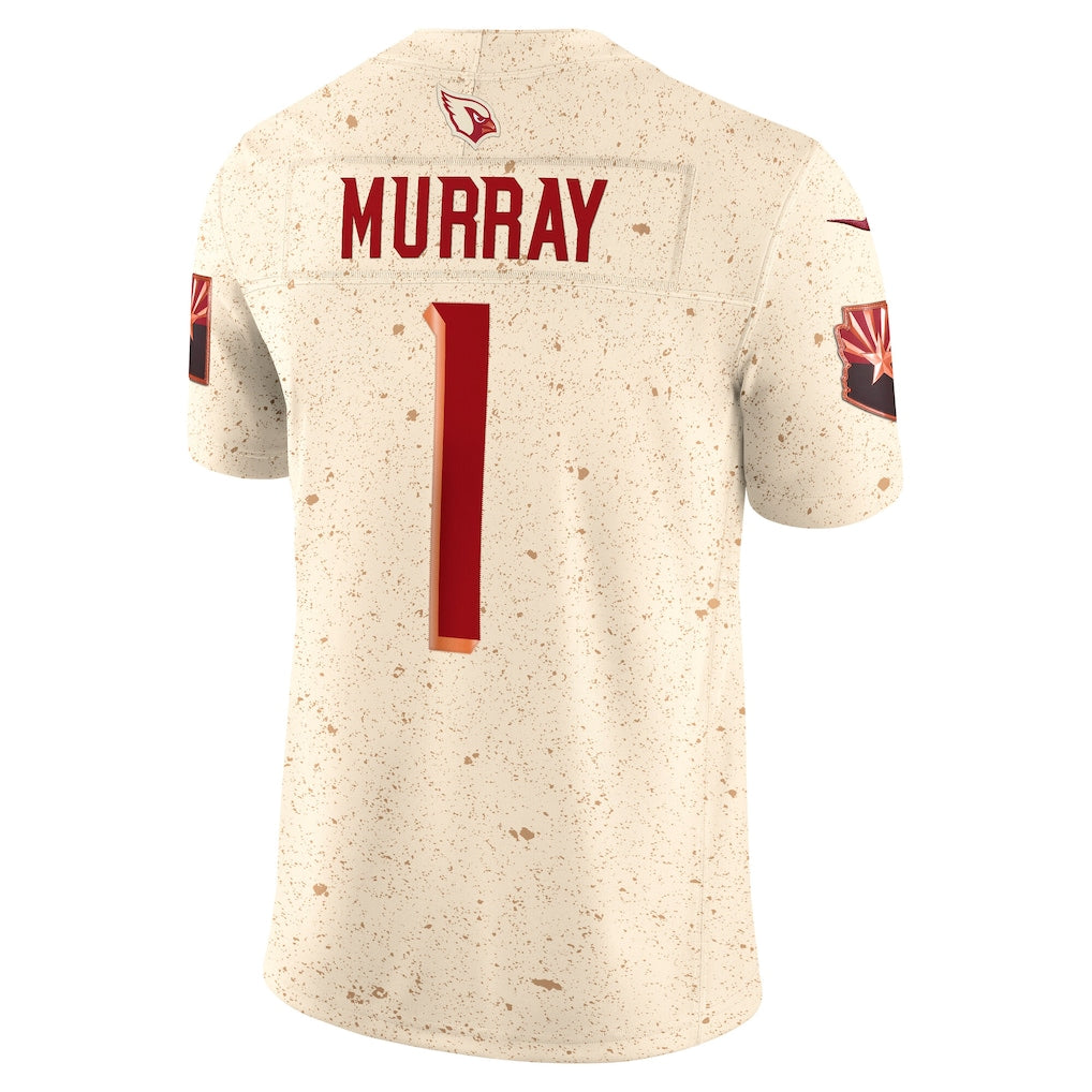 Choea A.Cardinals #1 Kyler Murray Natural 2025 Rivalries Collection Limited Jersey