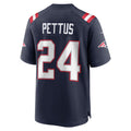 Choea NE.Patriots #24 Dell Pettus Navy Game Retired Player Jersey