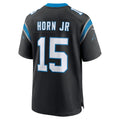 Choea C.Panthers #15 Jimmy Horn Jr Black Team Game Jersey