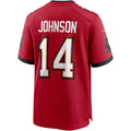 Choea TB.Buccaneers #14 Brad Johnson Red Game Retired Player Jersey