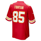 Choea KC.Chiefs #85 Robert Tonyan Red Game Player Jersey