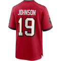 Choea TB.Buccaneers #19 Keyshawn Johnson Red Game Retired Player Jersey
