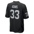 Choea LV.Raiders #33 Jamal Adams Black Team Game Jersey