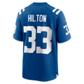 Choea IN.Colts #33 Mike Hilton Royal Team Game Jersey