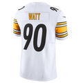Choea #90 T.J. Watt Player P.Steelers White Vapor F.U.S.E. Limited Stitched Jersey
