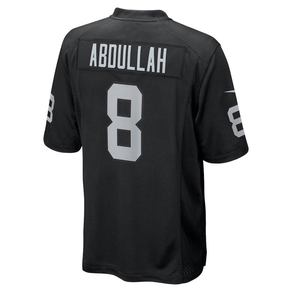 Choea LV.Raiders #8 Ameer Abdullah Black Team Game Jersey