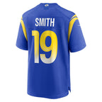 Choea LA.Rams #19 Xavier Smith Royal Home Game Jersey