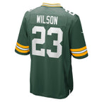 Choea GB.Packers #23 Emanuel Wilson Green Team Game Jersey