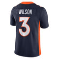 Choea D.Broncos #3 Russell Wilson Navy Vapor Untouchable Limited Jersey